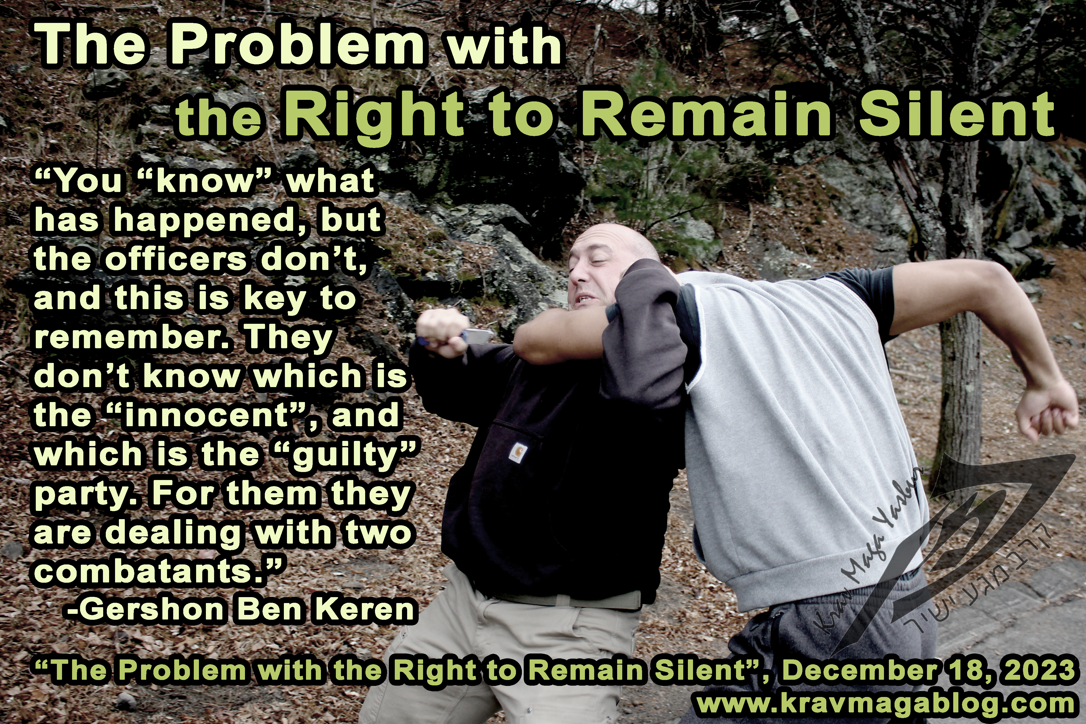 The Problem with the Right to Remain Silent