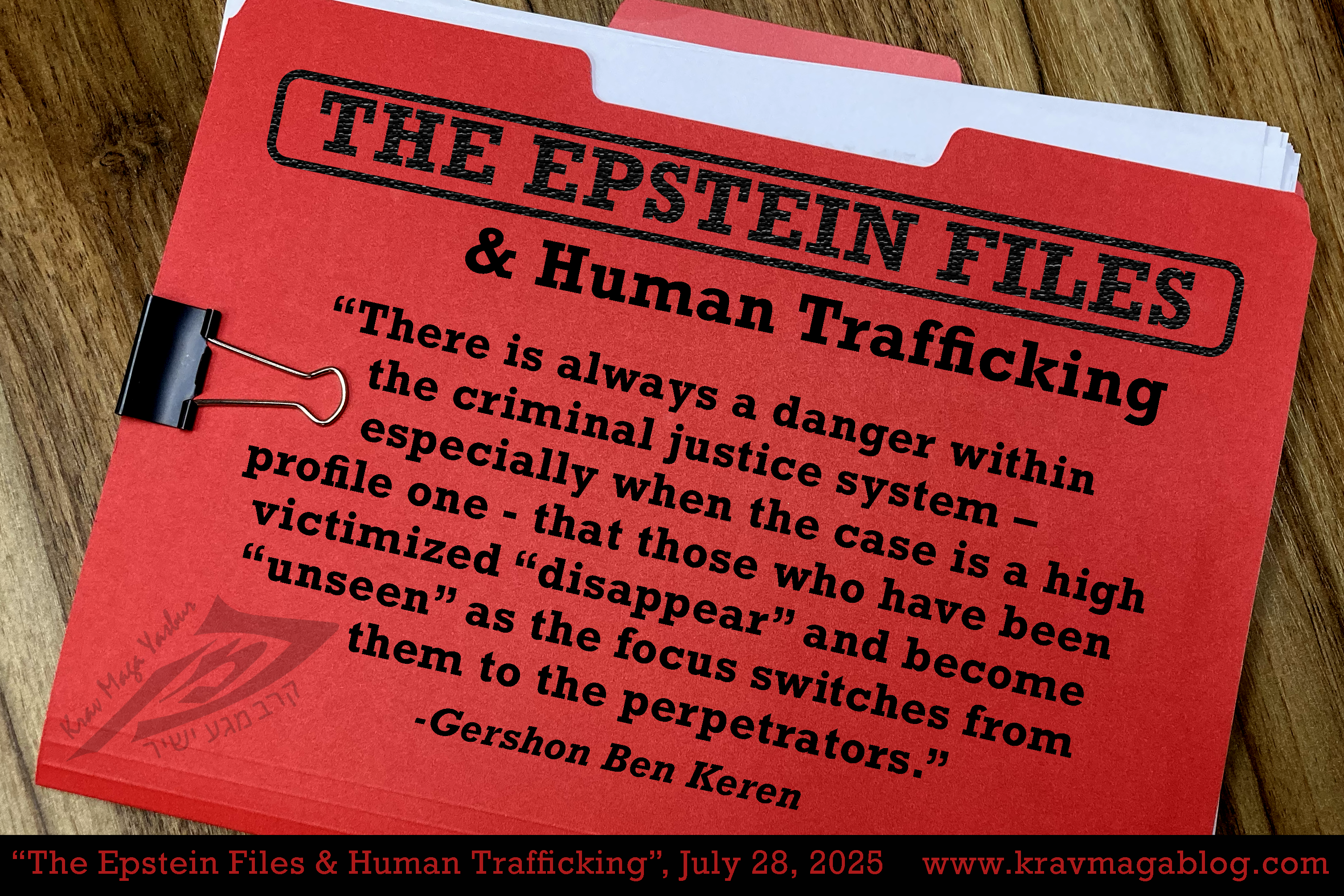 The Epstein Files & Human Trafficking