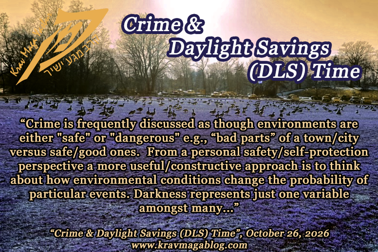 Crime & Daylight Savings (DLS) Time