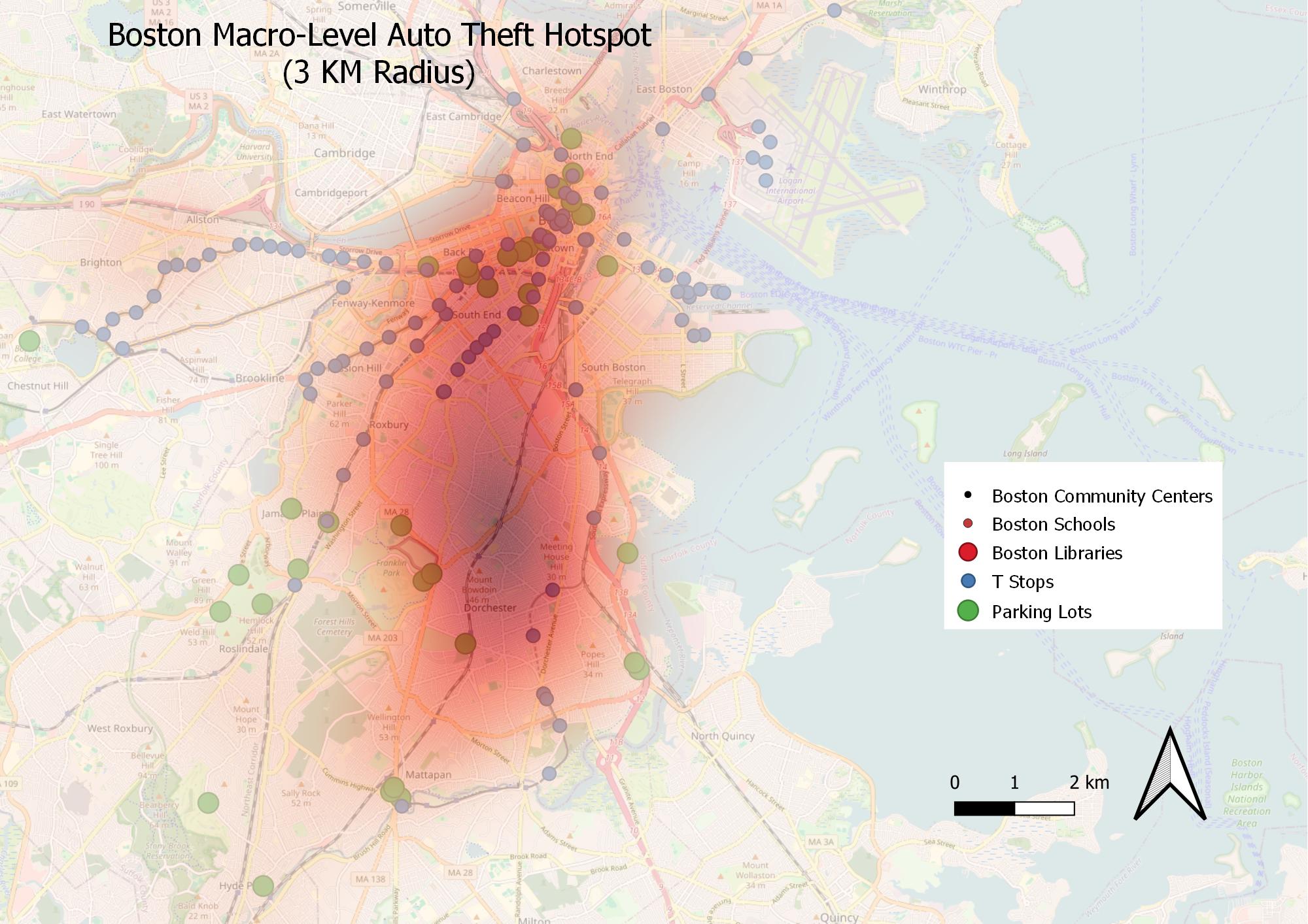 Auto Thefts Boston